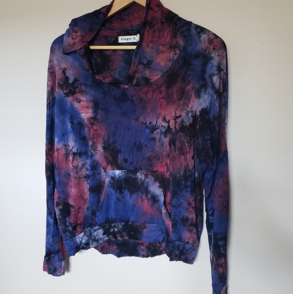 Tie Dye Slouchy Top